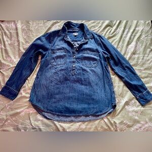 Women’s Merona Long Sleeve Denim Shirt (XXL)